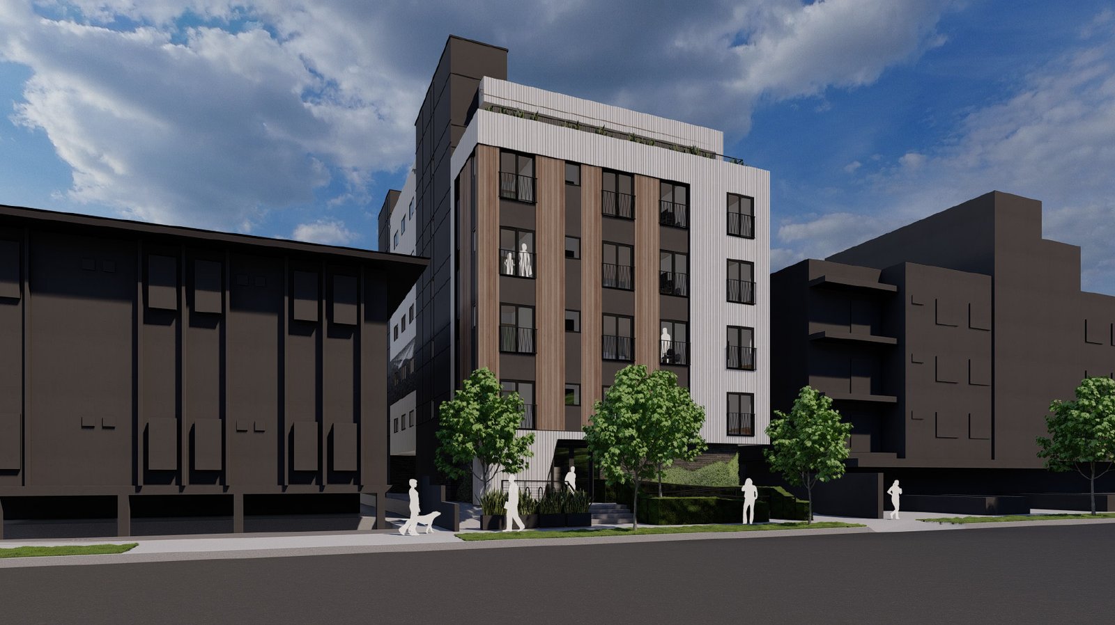 Mariposa Avenue Residences I construction photo