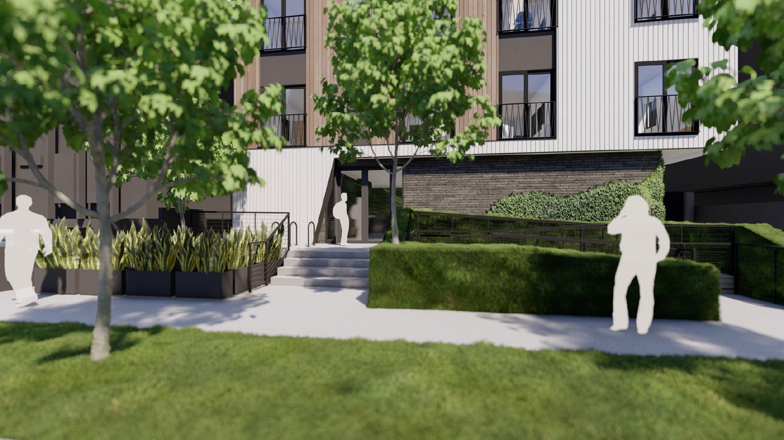 Mariposa Avenue Residences I construction photo